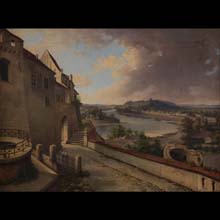 “A View from Wawel” by Jan Nepomucen Głowacki