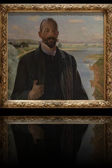 Self-portrait with the Vistula in the Background