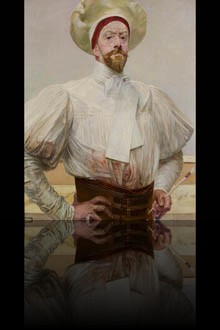 Self-portrait in a White Attire