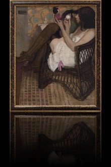 Jane with a Japanese Doll